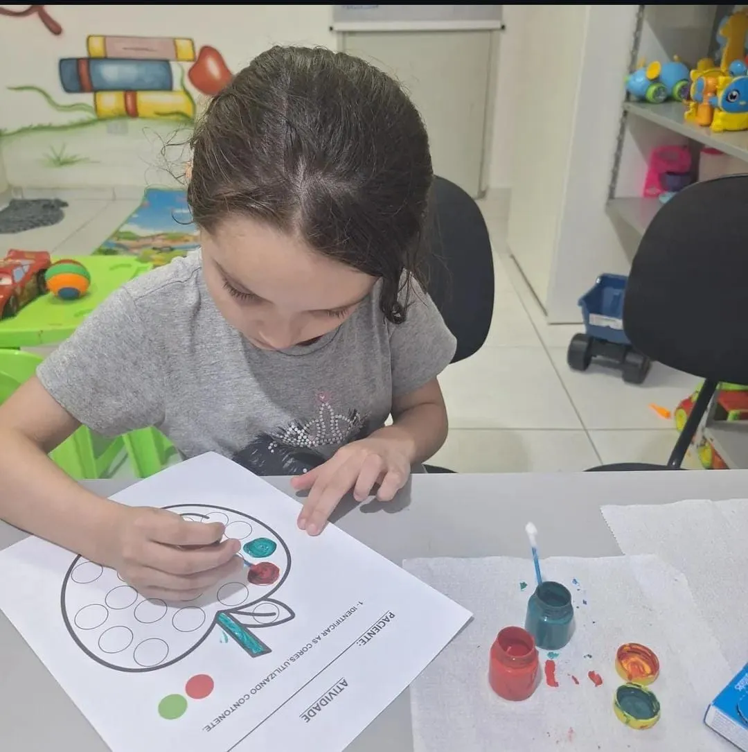 Atividade de pintura